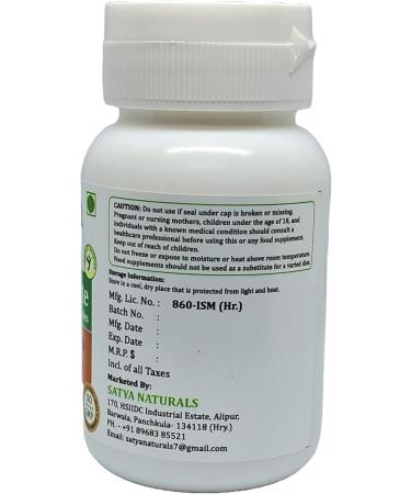 Gurmar Forte Capsules 500 mg. 60 Capsules | Gymnema Sylvestre (Gudmar) Extract Capsules (Pack of 4) 240 Count (Pack of 1) - Buy Online on GoSupps.com