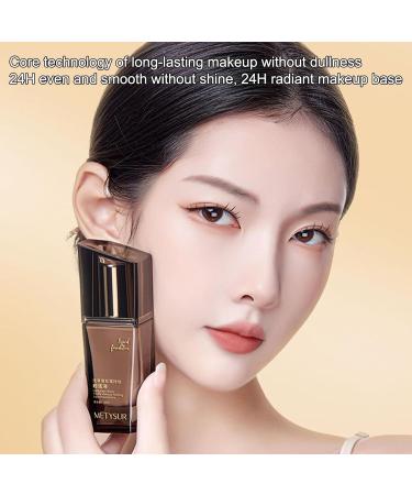 Full coverage foundation liquid foundation makeup - Moisturizing liquid foundation makeup 30ml girls' cosmetics for travel daily life dates gatherings - Buy Online on GoSupps.com