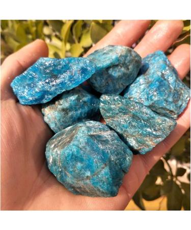 Natural Crystal Rough 500g Natural Apatite Rough Stones Blue Crystal Phosphorite for Yoga Gifts Natural Stones and Minerals - Buy Online on GoSupps.com