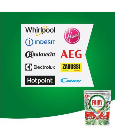Fairy Platinum Plus Dishwasher Pads 84 Capsules Lemon Dishwasher Detergent Original Shine Anti-Matte Technology with Brilliant Action - Buy Online on GoSupps.com