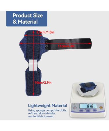 Agate Hammer Toe Correction: Breathable Claw-Toe Fixation & Toe Separator for Fracture Recovery - 4.3 x 3.9 x 1 Inch - Buy Online on GoSupps.com