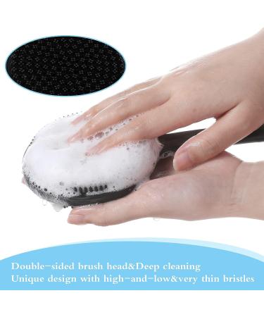 WLLHYF Silicone Back Scrubber - Long Handle Bath & Shower Brush for Effective Cleaning | International Shipping Available - Buy Online on GoSupps.com