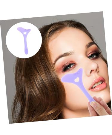 Gogogmee Eyeliner Stamp Eyeshadow Applicators Postage Stamps Reusable Eyelash Stencils Multifunction Lip Line 12.00X6.00X0.50CM Purple - Buy Online on GoSupps.com