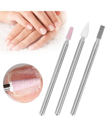 3PCS Nail Drill Kit - Professional Acrylic Gel Nail File & Skin Remover - Manicure & Pedicure Tools for Home & Salon Use with Storage Box - Buy Online on GoSupps.com
