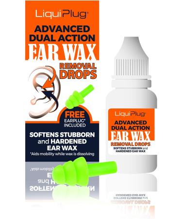 Ear Wax Removal Syringe & Liquiplug Dual Action Drops - CE Certified & MHRA Approved - Buy Online on GoSupps.com