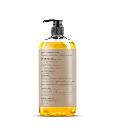Buy Majestic Pure USDA Organic Castor Oil - 100% Pure Cold Pressed Hexane Free - Stimulate Hair Eyelash & Eyebrow Growth - Nourishing Body & Carrier Oil - 8 Fl Oz - Buy Online on GoSupps.com