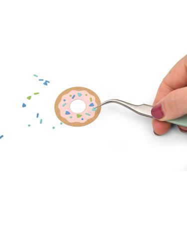 Sizzix Curved Fine Tip Tweezers for Scrapbooking & Cardmaking - Multi Color - Buy Online on GoSupps.com
