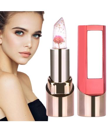 Crystal Flower Magic Lipstick with Gold Foil - Long Lasting Nourishing Lip Gloss for Date, Party, Halloween & Prom - Buy Online on GoSupps.com