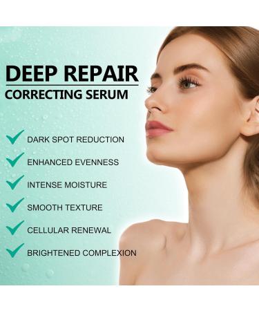 2PCS Correcting Serum for Face - Dark Spot Remover with Niacinamide & Vitamin C for Melasma Sun Spots & Freckles - Uneven Skin Tone Treatment - 2 fl oz - Buy Online on GoSupps.com