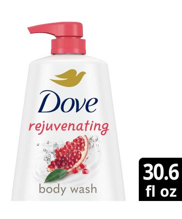 Rejuvenating Pomegranate & Hibiscus Body Wash - Gentle Cleanser for Healthy Skin | 30.6 oz | 24hr MicroMoisture - Buy Online on GoSupps.com
