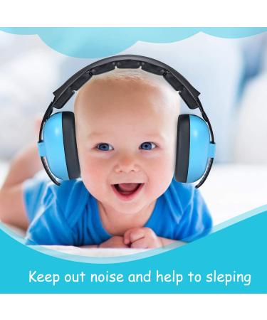 Champs Baby Ear Muffs - Noise Protection Headphones for Babies 0-3 Years - Blue - Buy Online on GoSupps.com