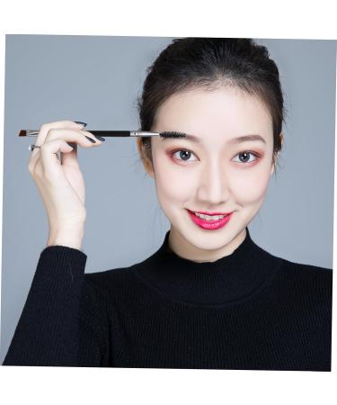 Shop Housoutil 18 Pcs Eyebrow Brush Set - Double Ended Spoolie & Mascara Tools for Perfect Eye Makeup | International Shipping - Buy Online on GoSupps.com