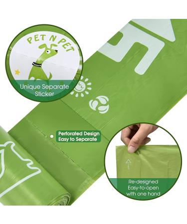 PET N PET USDA Certified 38% Biobased Dog Poop Bags 270/540 Counts - 9x13 Inches, 15 Refill Rolls - Buy Online on GoSupps.com