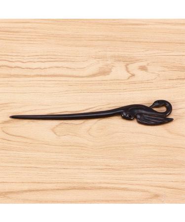 Wood Hair Stick Chinese Style Hair Chopsticks for Buns Hair Pins for Women Long Hair Chignon Maker Handmade - Buy Online on GoSupps.com