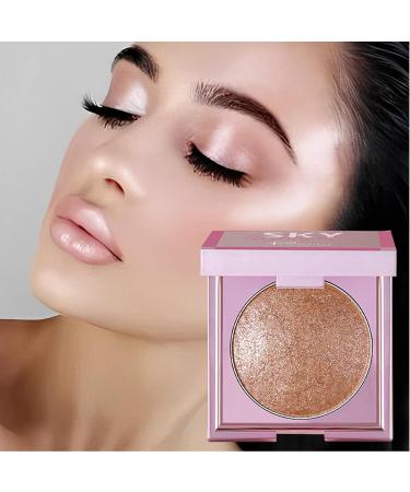 Eye Highlighter | 8g Shimmering Waterproof Highlighting Powder Cosmetics - Long Wear Cosmetics for Collarbone Body Arms Legs Brightening Highlighter for Easter Tmay #04 - Buy Online on GoSupps.com