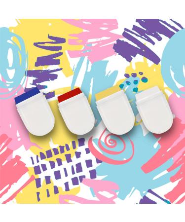 Face Body Paint Sticks White Blue Red Yellow Face Painting Kit Eye Black Halloween Face Makeup Kit Face Paint Crayons for Costume Softball Football Baseball Halloween Accessories