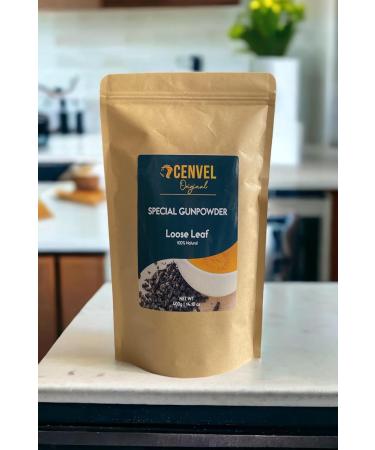 CENVEL Special Gunpowder Green Tea | 100% Natural Pure Loose Leaf Gunpowder Green Tea | Rich in Antioxidant (400G) - Buy Online on GoSupps.com