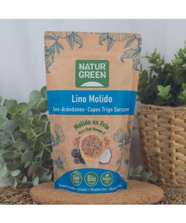 Ground Flax Nuts Ronneberries and Organic Buckwheat - Buy Online on GoSupps.com