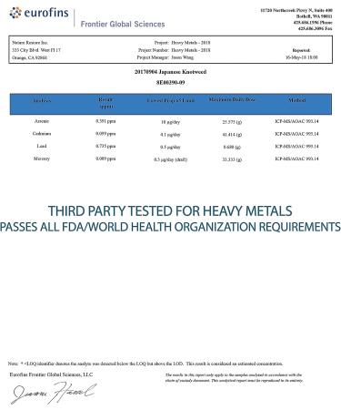 Organic Japanese Knotweed Powder 8oz | Natural Trans-Resveratrol | USDA Certified, Non-GMO, Gluten-Free | Polygonum Cuspidatum Supplement - Buy Online on GoSupps.com