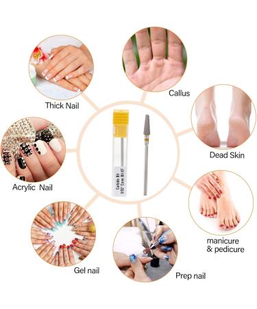 FRCOLOR Remove Dead Skin Polish Nail Yellowstobe Nail Art Tools Toenails Nail Tools for Nail Art Nail Stamping Tool Anti Rust Nail Hlue Fingernails Finger Nail Hard Set Grinding Head Drill - Buy Online on GoSupps.com