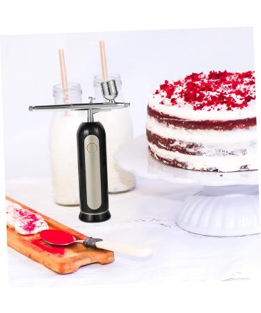 WOONEKY 1 Set Airbrush for Cake Decorating Aluminum Alloy Airbrush Nails Airbrush Kit for Nails Black - Buy Online on GoSupps.com