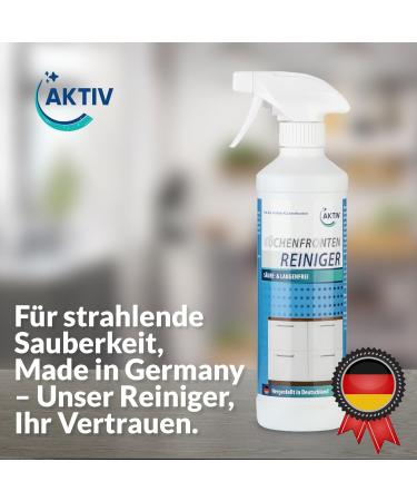 AKTIV Kitchen Front Cleaner Matt Streak-Free Dirt Removal 500ml | International Shipping Available - Buy Online on GoSupps.com