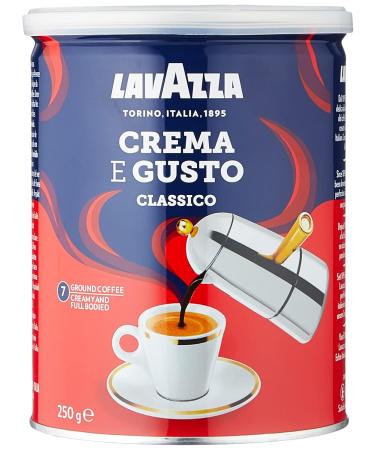 Buy Lavazza Espresso Italiano Classico & Crema E Gusto Coffee Bundle (250g) - Ground Coffee for Moka & Filter - Intensity 7/10 - International Shipping Available - Buy Online on GoSupps.com