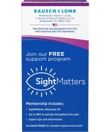 Bausch + Lomb PreserVision AREDS Eye Vitamin & Mineral Supplement Tablets 120 Count Bottle (Soft Gels) (Pack of 2) - Buy Online on GoSupps.com