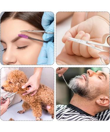 Eastrise Nail Scissors Eyebrow Scissors Professional Multi-Purpose Manicure Curved Blade Scissors for Men and Women Nails Cuticle and Thick Toenails - Buy Online on GoSupps.com