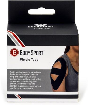 Body Sport Physio Tape  Kinesiology Tape to Support Muscles and Joints Natural 2 in x 5.5 yds - Buy Online on GoSupps.com