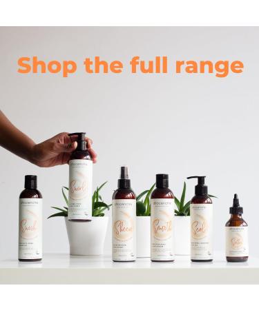Afrocenchix Nourish - Hair Oil for Afro and Curly Hair- Blended With Jojoba and Castor Oil for hair growth Moisture locking Hair Oils 60ml - Buy Online on GoSupps.com