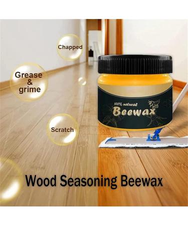 Wood Seasoning Beeswax Wood Care Wax 2023 Beeswax Furniture Polish Natural Beeswax Traditional Wood Wax Multipurpose Beewax Wood Finish Cleaner - Buy Online on GoSupps.com