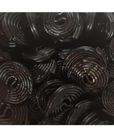 Damel Black Liquorice Wheels Gift Pouch 500g - Buy Online on GoSupps.com