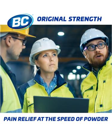 BC Powder Original Strength Pain Reliever - 6ct Aspirin Dissolve Packs - Buy Online on GoSupps.com