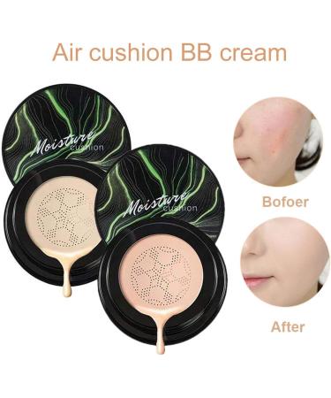  MEYENG BB cream CC cream foundation liquid foundation mushroom air cushion concealer cover face makeup corrector durable primer and perfect coverage - Buy Online on GoSupps.com