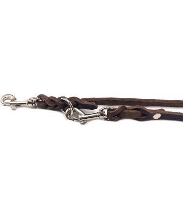 Buy Adjustable Dog Liner for Small & Large Dogs - 2.80m x 8mm Dark Brown | International Shipping - Buy Online on GoSupps.com