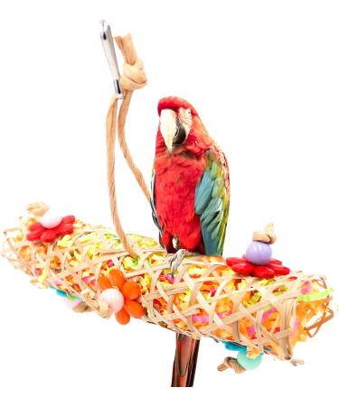 Bac-kitchen Parrot Cage Toys - 5 Pack Shredder & Foraging Hanging Toy Set for Budgie, Lovebirds, and Conures - Buy Online on GoSupps.com