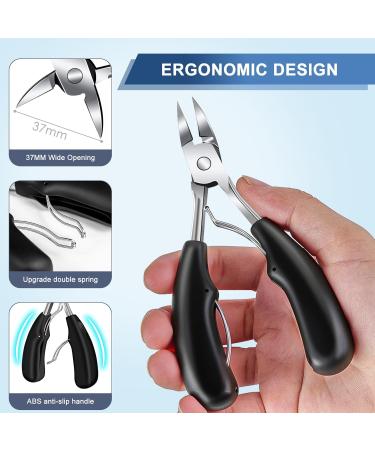 Heavy Duty Toenail Clippers for Seniors | Professional Extra Large Nail Clippers for Thick Nails - Wide Opening & Durable - Buy Online on GoSupps.com