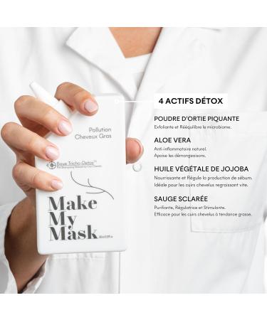 Mud Tricho-Detox Oily Hair Regulates and Detoxifies Scalp 180ml | Natural Hair Treatment - Buy Online on GoSupps.com