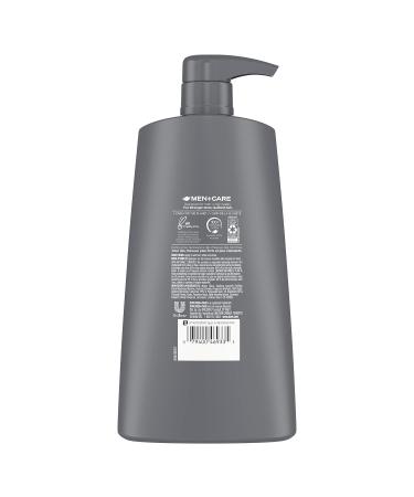 Dove Men+Care Charcoal + Clay Shampoo for Healthy Hair | 25.4 oz | Naturally Derived Plant-Based Cleanser - International Shipping Available - Buy Online on GoSupps.com