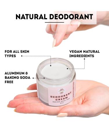ECO ROOTS Natural Deodorant for Women & Men | Organic Deodorant Cream Non Aluminum | Baking Soda Free Healthy Deoderant for Body & Private Parts | All Vegan Pit Paste Zero Sweat Scent Free Unscented - Buy Online on GoSupps.com