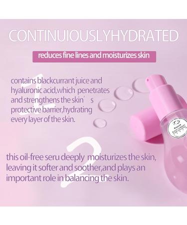 Black Currant Serum Dew Drop - Glow Hyaluronic Acid Serum to Moisturizing & Improve Dullness - Black Currant Serum to Firming & Lightening Fine Lines - Lightweight Texture Smooth Skin (Black Currant) - Buy Online on GoSupps.com