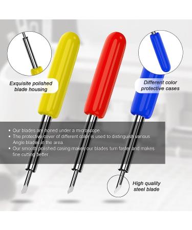 50PCS Replacement Blades for Cricut Explore Air 2/Air 3/Maker/Maker 3 - 10 Fine Point, 10 Deep Point, 30 Cutting Needles - Color Mixing-Compatible with Cricut Blades - Buy Online on GoSupps.com