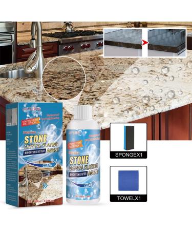 Stone Stain Remover Cleaner | Marble Quartz & Granite Polish | Effective Stain & Oxidation Removal (1PCS) - Shop Now - Buy Online on GoSupps.com