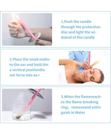 32pcs All Natural Beeswax Hopi Ear Candle Cones with Drip Protectors - Ear Wax Removal Kit - Buy Online on GoSupps.com