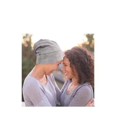 Kid's Satin Lined Sleep Bonnet Cap with Button for Facemask Ear Protection - Purple - Buy Online on GoSupps.com