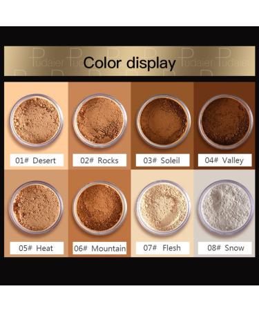 Buy 07# Flesh Loose Setting Powder - Makeup Oil Control Matte Finish | International Shipping - Buy Online on GoSupps.com