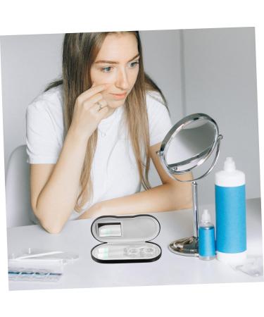 JECOMPRIS Double-Layer Hard Glasses Case & Organizer | Storage Box for Glasses Sunglasses & Contact Lenses - 16x7x5.5cm - Buy Online on GoSupps.com