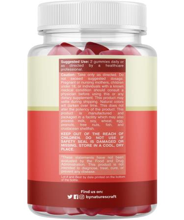 Biotin Gummies for Hair Growth - Hair, Skin, and Nails Vitamins for Women and Men - 5000mcg Biotin Hair Gummies with Pantothenic Acid - Buy Online on GoSupps.com