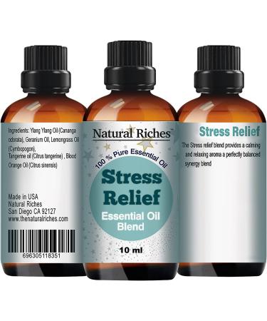 Natural Riches Tranquility Serenity Essential Oil Blends Set - Calm Sleep, Headache Relief - 3 x 10ml - Buy Online on GoSupps.com